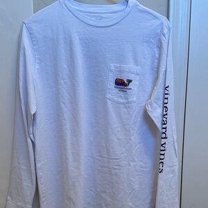 Arizona Vineyard Vines Classic White Long Sleeve Tee